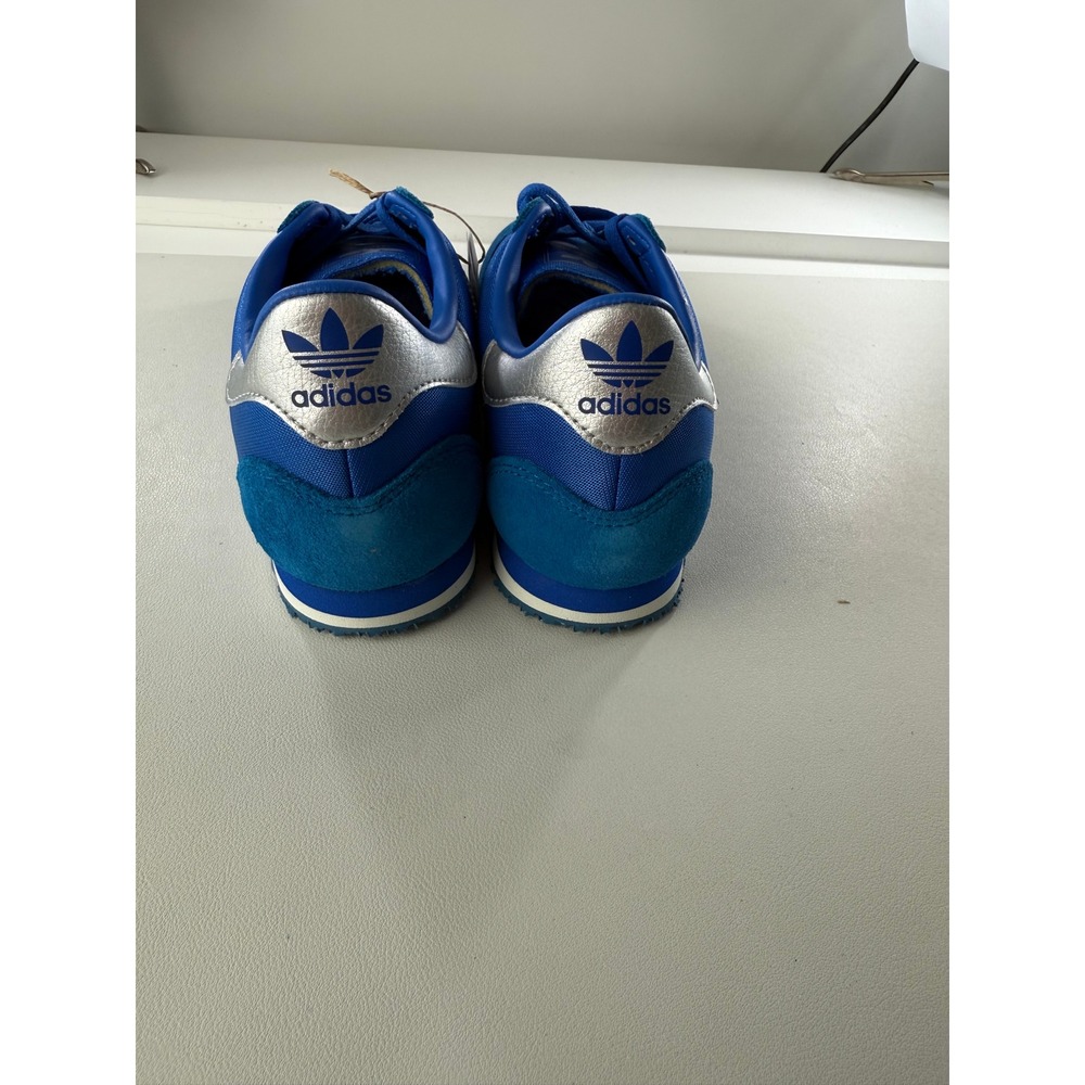 Adidas Galaxy OG Blue Silver Running Sneakers GZ2357 Mens 6.5 Womens 7.5 NWB - Picture 4 of 9